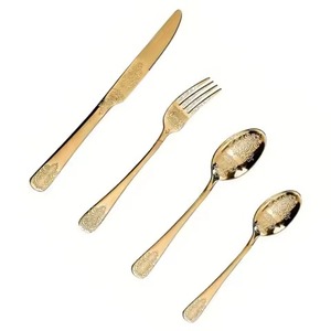 Producto más vendido para uso en catering de hoteles y restaurantes Juego de cubiertos de metal de latón Buena calidad Juegos de Cubiertos de todos los tamaños - Product Image 6