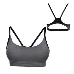 Classic Design High Quality Women Custom Logo Active Wear Gym Yoga Sports <b>Bra</b> U Shape <b>Backless</b> High Impact Sports <b>Bra</b> - Product Image 4