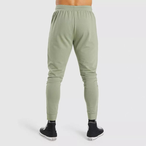 Vente en gros OEM Fabrication de vêtements de sport personnalisés de haute qualité Coton Spandex pour hommes Pantalon de survêtement en polaire vierge Pantalon de survêtement extensible pour hommes - Product Image 2