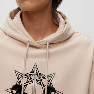 Sweat à capuche pour homme de haute qualité 100% coton avec panneau en polaire, impression numérique DTF Dtg, motif de dessin animé, basiques, vêtements pour homme imprimés DDTF - Product Image 4