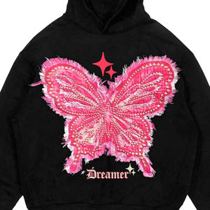 เสื้อฮู้ดแบบสั่งทำสำหรับผู้ชายเสื้อฮู้ดทีมเฉพาะบุคคลสำหรับชุดทำงานวิทยาลัยการปักลายด้วยพลอยเทียมสำเนียงจัดส่งทั่วโลกอย่างรวดเร็ว - Product Image 3