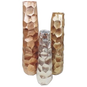 Table Top Décoration Métal Fleur Vase Durable Qualité Maison Hôtel Restaurant Décor Plaqué Or Finition Fleur Vase - Product Image 5