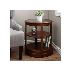 Table d'appoint en bois durable avec finition écologique et grain de bois de qualité supérieure pour des choix de décoration conscients - Product Image 4