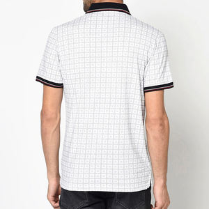 Jersey deportivo para hombre de alta calidad al por mayor 100% algodón color liso manga corta antiarrugas para camisetas logotipo personalizado regular - Product Image 2