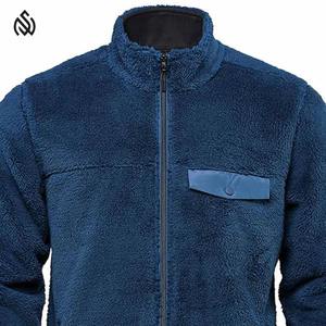 OEM Service Custom Design Blank Wholesale <b>Sherpa</b> Wool <b>Jacket</b> With Fleece Zip up <b>Jacket</b> <b>Sherpa</b> Fleece winter <b>jacket</b> - Product Image 5