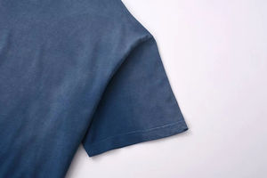 เสื้อยืดพิมพ์ลายกราฟิกวินเทจแบบซีดจาง คุณภาพสูง สั่งทำได้ สีดำ น้ำหนัก 300 กรัม สำหรับผู้ชาย ทรงโอเวอร์ไซส์ - Product Image 5