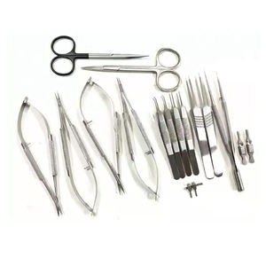 Instruments chirurgicaux ORL microchirurgicaux pour chirurgie de la main, ensemble de 17 pièces en acier inoxydable, électrique, haute qualité, certifié CE, ensemble de base - Product Image 3