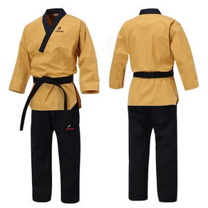 Uniforme de Karate Personalizable para Hombre, Material de Lana/Poliéster, Transpirable y de Secado Rápido, Hecho por Capcan International - Product Image 1