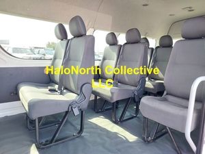 Toyota Hiace Commuter d'occasion 2015, conduite à droite, moteur diesel, propulsion arrière, fourgonnette de transport urbain, bus économique, transmission automatique, Euro 4 - Product Image 4