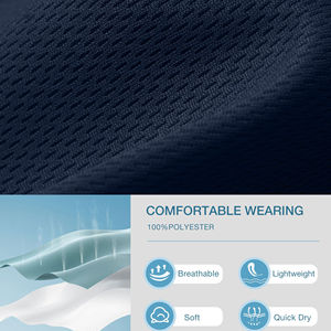 Pantalones cortos deportivos para gimnasio para hombre, tejido de punto transpirable de alta calidad, patrón sólido, bolsillos personalizables, venta al por mayor - Product Image 5