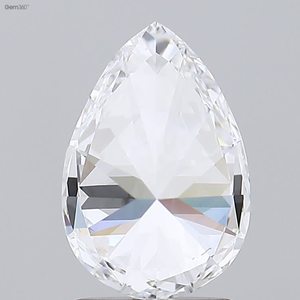 Couleur D, clarté VS1, taille 1.60Ct, diamant poli en forme de poire, bijoux en diamant HPHT-CVD, diamants en vrac | - Product Image 2