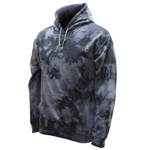 Tie dye à capuche hommes personnalisé décontracté Vintage à capuche personnalisé Polyester coton lourd cravate teinture à capuche pour hommes vêtements de Fitness Gym - Product Image 3