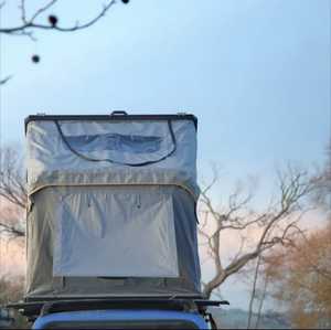 2025 moderno aluminio duro-Shell Car RoofTents impermeable plegable para acampar y viajar con juegos de escaleras para la venta en Europa/Emiratos Árabes Unidos - Product Image 1