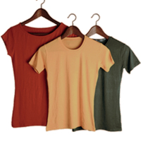 Camiseta Casual para Mujer y Adolescente, Calidad Premium, 100% Algodón Puro, con Lentejuelas de Diamantes, Ecológica, Antiarrugas, de Secado Rápido y Transpirable