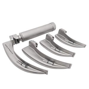 Laryngoscope de charge sans fil réutilisable de laryngoscope vidéo numérique de prix usine pour l'hôpital - Product Image 6