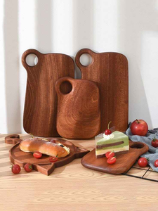 Tabla de Cortar Ajustable Moderna Hecha a Mano de Madera de Teca (Madera de Sagwan) para Uso en la Cocina para Verduras, Frutas, Pan y Carne - Product Image 5
