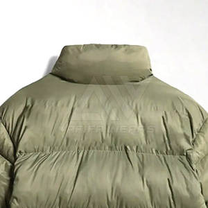 Chaquetas de burbuja de invierno para hombre de alta calidad más vendidas, personalizadas, totalmente OEM, cuello levantado, venta al por mayor, estilo de calle principal - Product Image 5