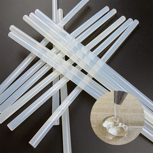 Bâtons adhésifs thermofusibles en silicone transparent de 7mm personnalisables Fabricant chinois pour la construction et l'emballage de bricolage - Product Image 3