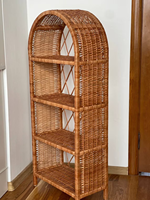 Étagère séparatrice de pièce en rotin et bambou naturel de haute qualité pour la décoration intérieure, marque Son Tra Craft, couleur et taille personnalisables