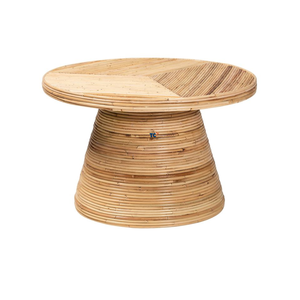 Table basse en rotin moderne de haute qualité en gros Meubles de salon Table décorative en osier naturel - Product Image 3