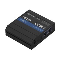 Router LTE Industrial Teltonika RUT200, 4G/LTE Cat.4, 2x LAN 100Mb/s, WiFi 2.4GHz, RMS