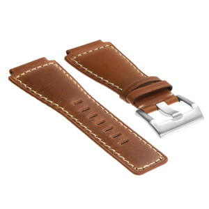 Vente en gros Bracelet en cuir véritable Bracelet de montre intelligente de luxe inoxydable à la mode Bracelet en cuir unique de qualité supérieure avec boucle en acier - Product Image 5