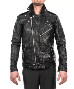 แจ็คเก็ตหนังบอมเบอร์แจ็คเก็ตหนังสำหรับผู้ชายแจ็คเก็ตหนังแบบสั่งทำ - Product Image 1