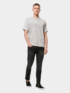 T-shirt graphique unisexe personnalisé délavé à l'acide Couleurs unies Premium Mens Tee Plus Size 5xl Factory High Quality 100 Cotton Acid Wash - Product Image 3