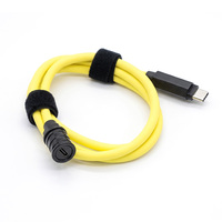 Kabel USB C Spiral Retractable 20Gbps Grosir, Kabel Data Kecepatan Tinggi Tipe-C, Logo Custom