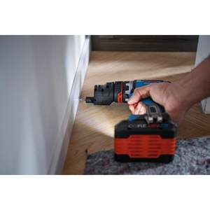 Perceuse-visseuse électrique 18V avec système Flexiclick 5-en-1, batterie haute performance 4 Ah, mandrin sans clé, vitesse variable pour outils de bricolage - Product Image 1