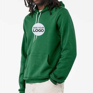 Sweat-shirts à capuche unisexes en polaire de coton poly Bella + Canvas, fabricant de sweat-shirts à capuche, vente en gros - Product Image 6