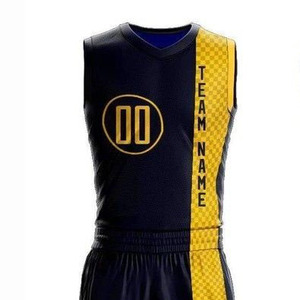 Uniforme de basket-ball en gros pas cher, sur mesure, ensemble réversible vierge, sublimation, séchage rapide, uniforme de basket-ball à étiquette privée - Product Image 4