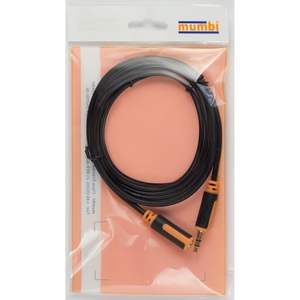 Cavo di Prolunga Audio Mumbi 3.5mm Maschio-Femmina 3.00m con Rivestimento in PVC e Connettori Placcati - Product Image 6