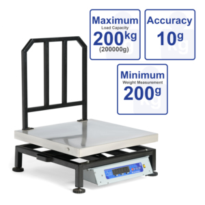 เครื่องชั่งดิจิตอลน้ำหนัก200กก. เครื่องชั่งเครนแสดงผล LED ความแม่นยำ10ก. สำหรับร้านค้าห้องน้ำอุตสาหกรรม - Product Image 6