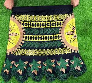 Falda corta personalizada para mujer, nuevo diseño, bordado, estilo casual para vacaciones en la playa, accesorios de encaje totalmente bordados - Product Image 1