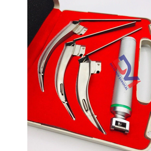 Laringoscopio Set Fibra Óptica Con Macintosh Blades FO - Product Image 6