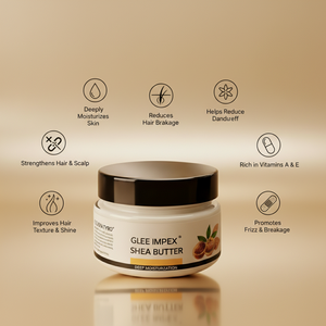 Manteca de Karité 100% Pura, Natural, Vegana, Herbal y Orgánica |   Sin Refinar y Refinado para la Fabricación de Productos para el Cuidado de la Piel, el Cabello y Cosméticos - Product Image 2