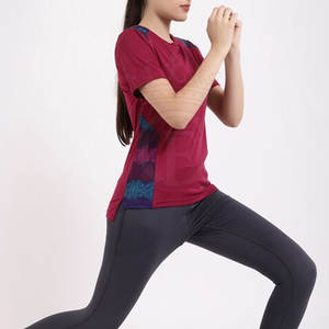 Nuevo diseño y estilo personalizados, camiseta de mujer de la mejor calidad, ropa de verano, camiseta de color sólido para mujer - Product Image 3