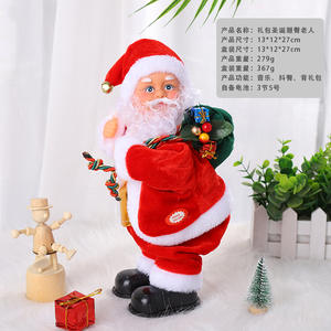 Adorabile peluche a batteria con suoni e movimenti, musica, giocattolo di Natale, regalo, super morbido, in cotone PP. - Product Image 4