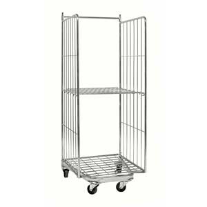 KM2000B Electro-Galvanized <b>Stackable</b> Roll <b>Container</b> for Kitchen Use - Product Image 1