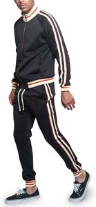 Nouveau survêtement 2 pièces à fermeture éclair à prix bon marché pour hommes et vêtements de course pour nouveau style de combinaison de sport de jogging - Product Image 4