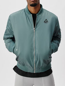 Chaqueta Casual de Moda Personalizada, Chaqueta Universitaria de Béisbol de Invierno, Chaqueta Negra de Manga Larga, Uniforme Escolar, Chaqueta Bordada con Letras - Product Image 3