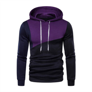 Sweats à capuche vierges de haute qualité vente en gros sweat à capuche personnalisé multicolore pour hommes sweats pull à capuche contrasté - Product Image 4