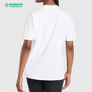 T-shirts originaux de haute qualité 2026, coupe ample, design promotionnel, mélange polyester/coton, surdimensionnés pour hommes, logo personnalisé - Product Image 2
