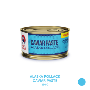 Caviar de goberge d'Alaska délicieux "Lux", 130 g, Vente en gros auprès du fabricant - Product Image 1