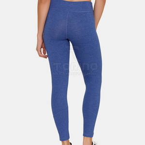 Hot Sale Women's Comfortable Solid Pattern Mid <b>Waist</b> <b>Legging</b> Latest Style Yoga Wear with <b>Low</b> MOQ - Product Image 4