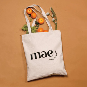 Bolso Tote de lona de calidad superior con logotipo impreso personalizado Bolsos de lona para mujer Bolso Tote de algodón hecho a mano - Product Image 5