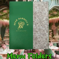Penyangga Menu Kulit PU Hitam Premium yang Dapat Disesuaikan, Bersertifikasi ISO, Desain Floral Kayu yang Tahan Lama, Perlengkapan Hotel & Restoran