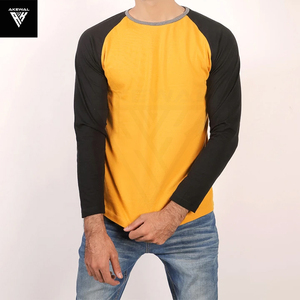 Trống Cao Cấp Thiết Kế Làm Của 100% Bông Dài Tay Áo T-Shirts Cho Nam Giới Biểu Tượng Tùy Chỉnh Mô Hình Rắn Chất Lượng Cao Mang Nhãn Hiệu Vải - Product Image 3