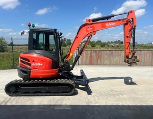 Kubota U55-4รถขุดตีนตะขาบมือสองมอเตอร์ขนาดเล็กเครื่องจักรก่อสร้างขุดขุดขุดขนาดเล็ก - Product Image 4